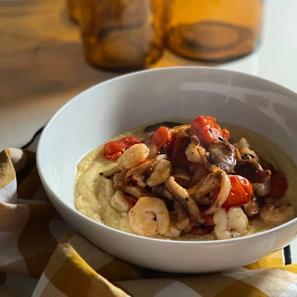 Shrimp & Butternut Squash Grits cover