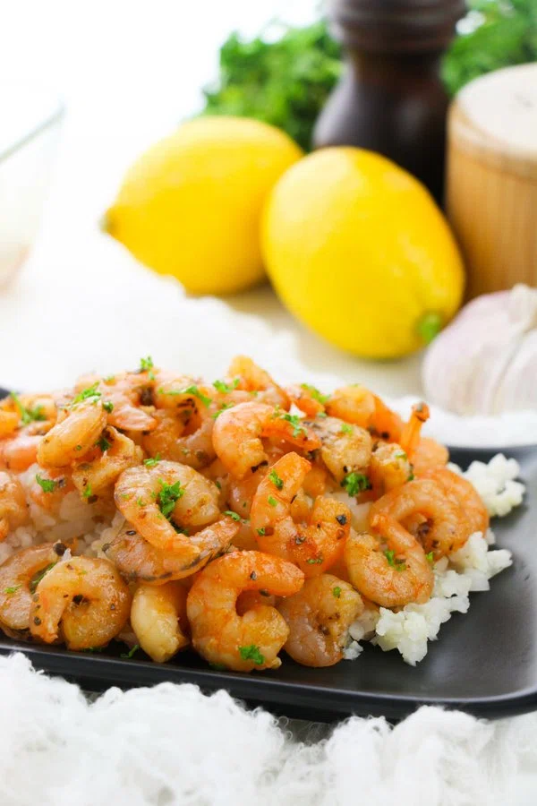 Italian Oven Baked Prawns (Shrimp) cover