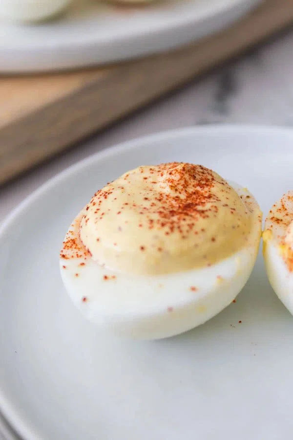 Deviled Eggs without Mayonnaise cover