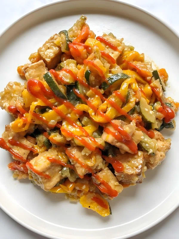 Crispy Tofu Stir Fry cover