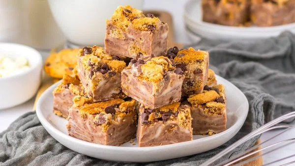 Milk and Cookies Fudge cover