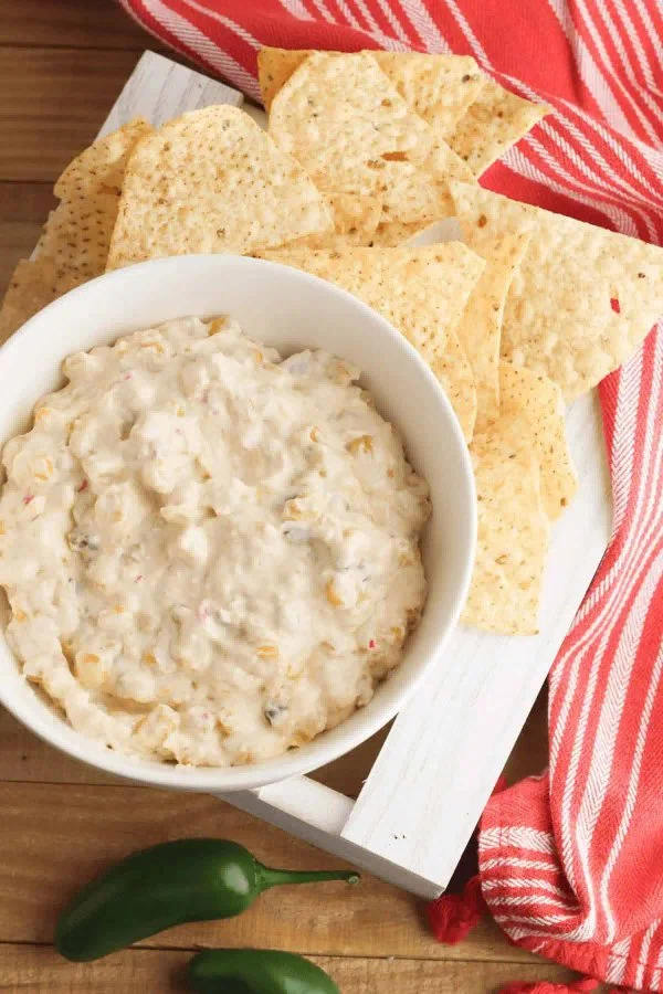 Crock Pot Cream Cheese Corn Dip cover