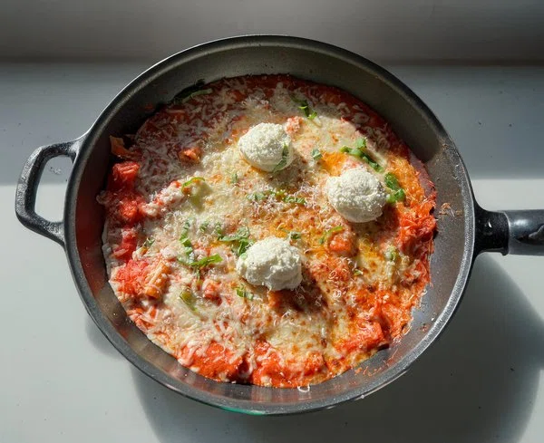Baked Ziti with Ricotta, Mozzarella & Parmesan cover