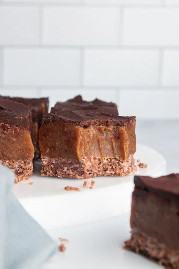 Double Chocolate Caramel Slice cover