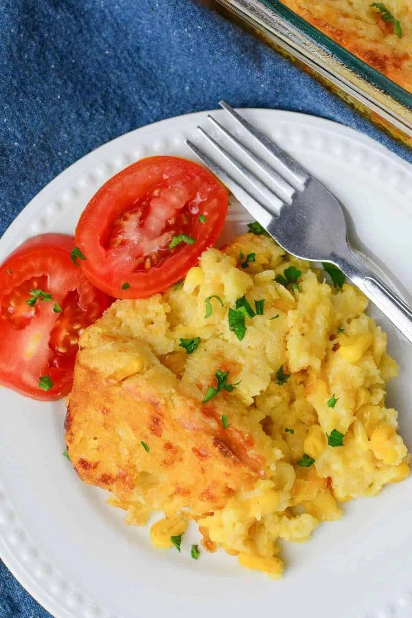 Jiffy Cornbread Casserole cover