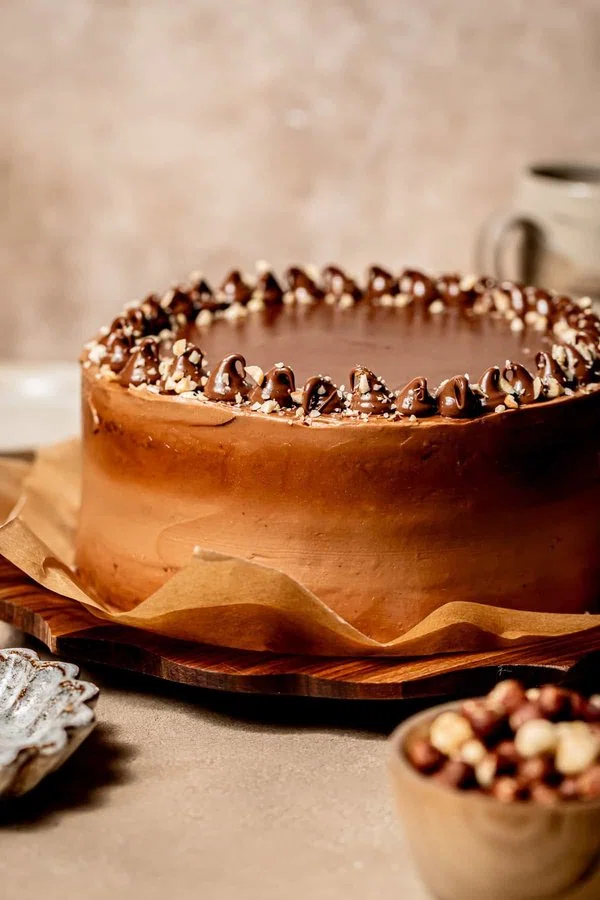 Banana Nutella Cake cover