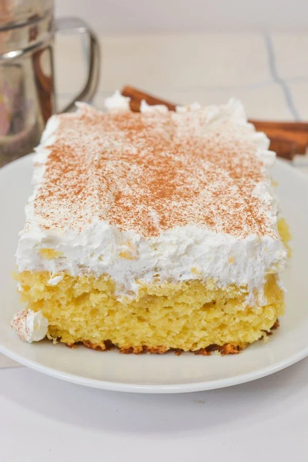 Eggnog Poke Cake cover