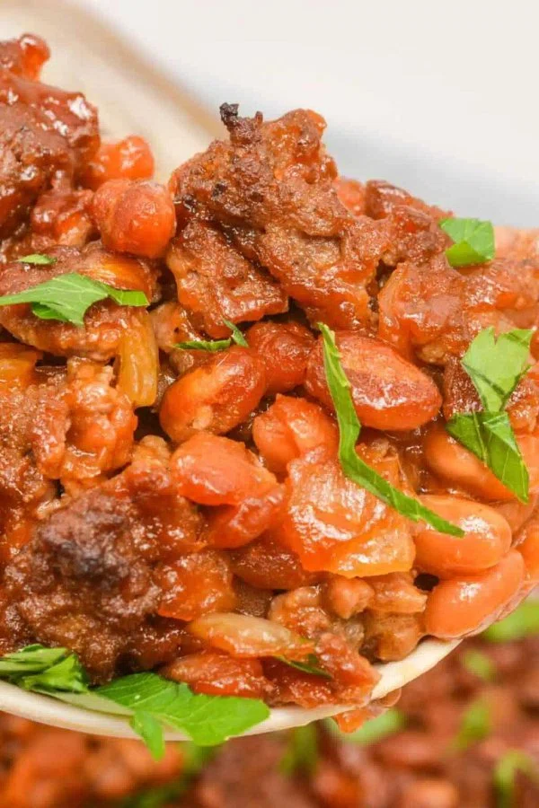 Baked Beans with Ground Beef cover