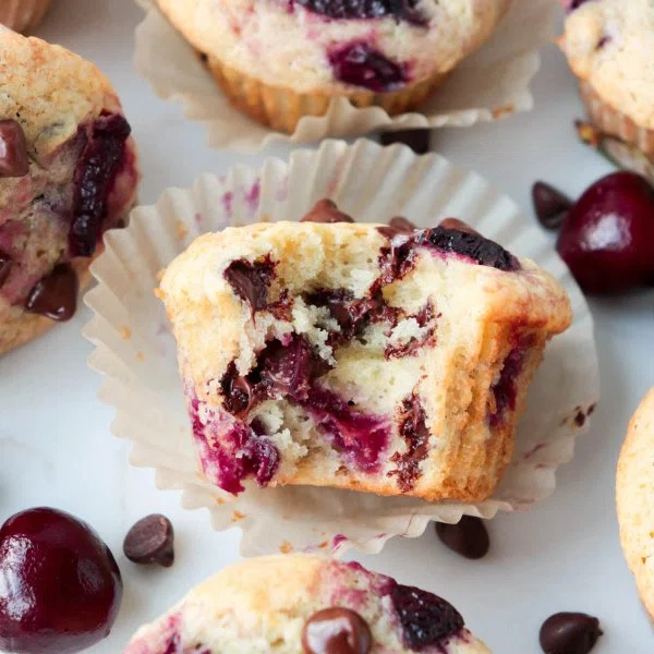 Chocolate Cherry Muffins cover