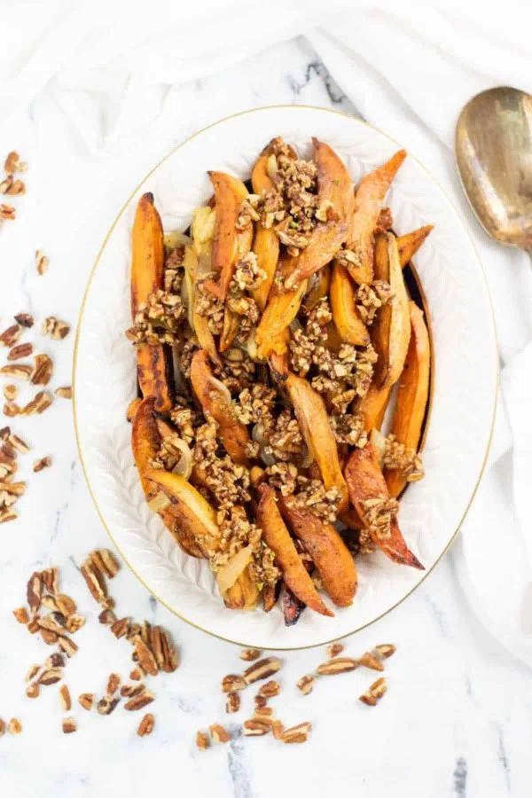 Roasted Spicy Sweet Potatoes cover