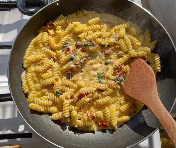 Creamy Sun-Dried Tomato Pasta cover