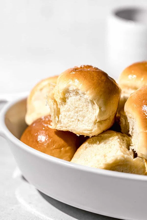 Salted Honey Milk Bread Rolls cover