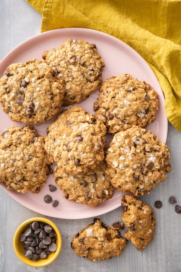Oatmeal Chocolate Chip Sea Salt Cookies cover