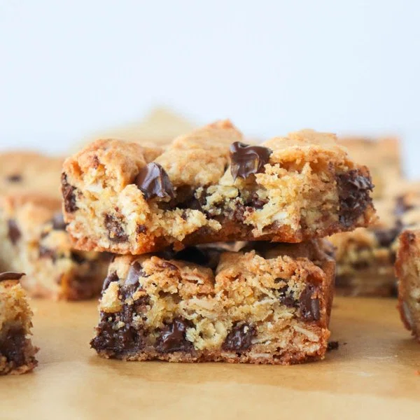 Chocolate Chip Oatmeal Cookie Bars cover