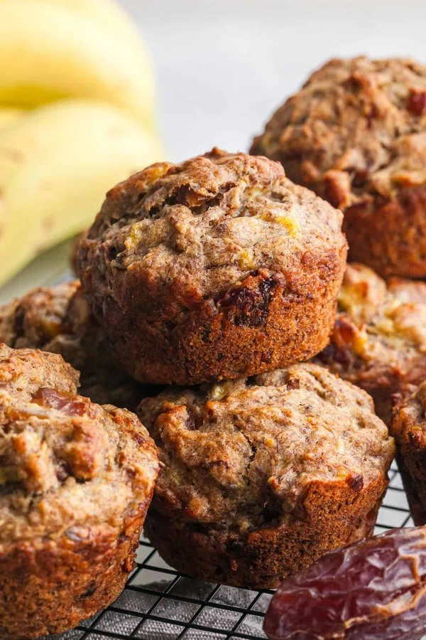 Banana Date Muffins cover