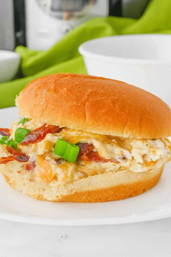 Crock Pot Cracked Chicken Sandwiches cover