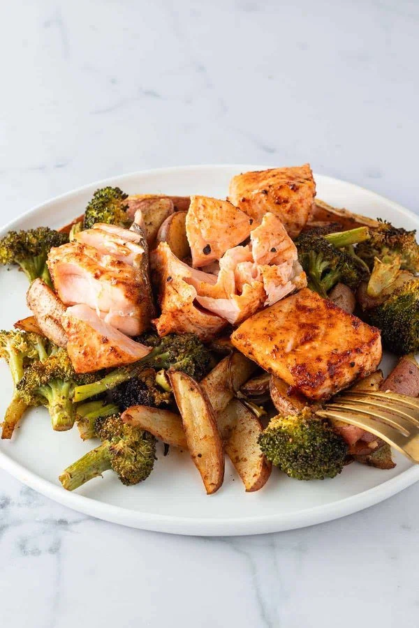 Baked Salmon with Potatoes cover