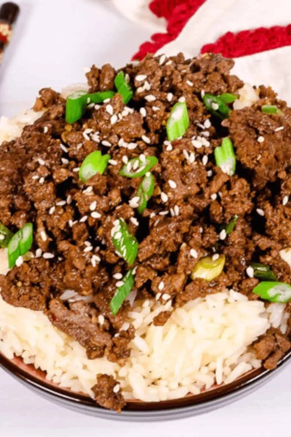 Ground Beef Bulgogi Bowl cover