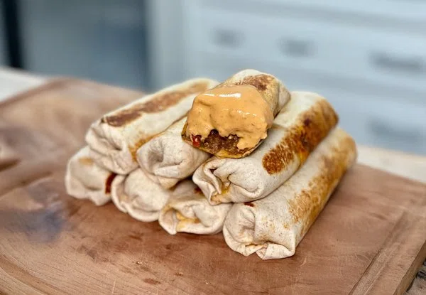 High Protein Chipotle Burrito Meal Prep cover