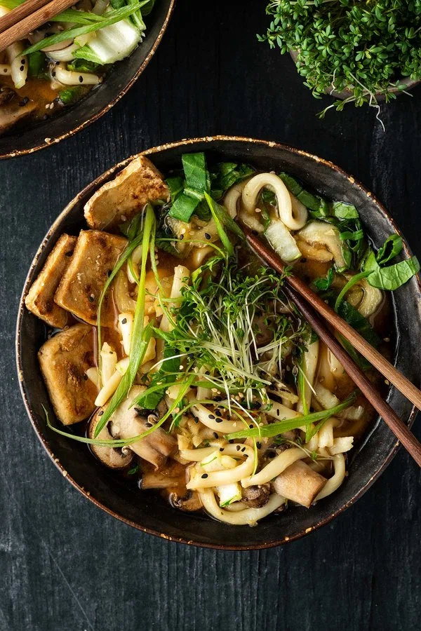 Quick Udon Miso Soup cover