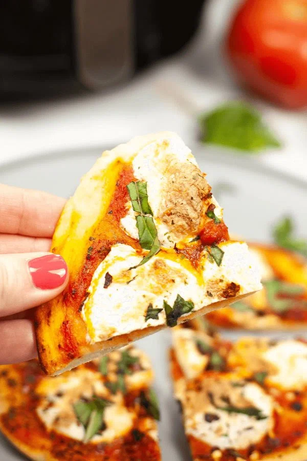 Air Fryer Pizza Margherita cover