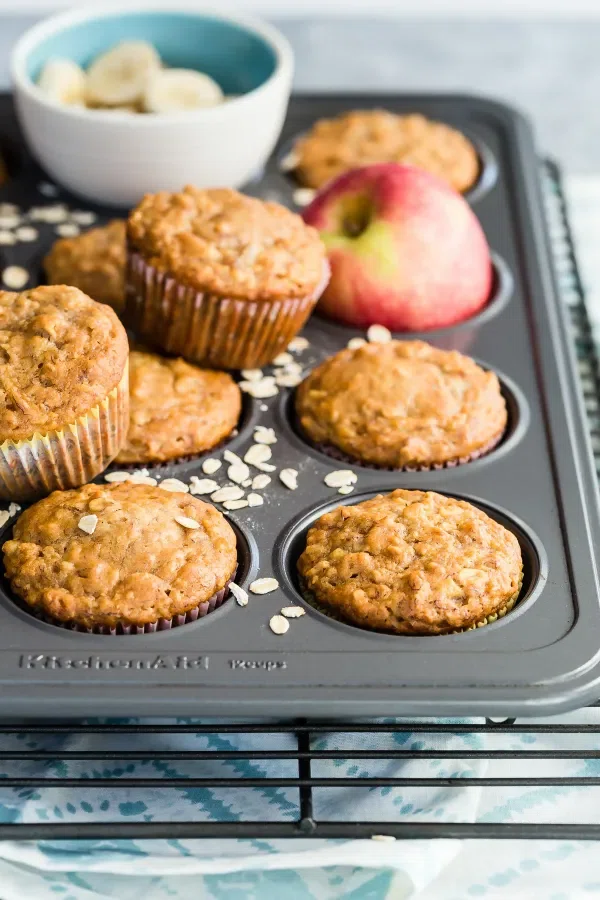 Apple Banana Muffins cover