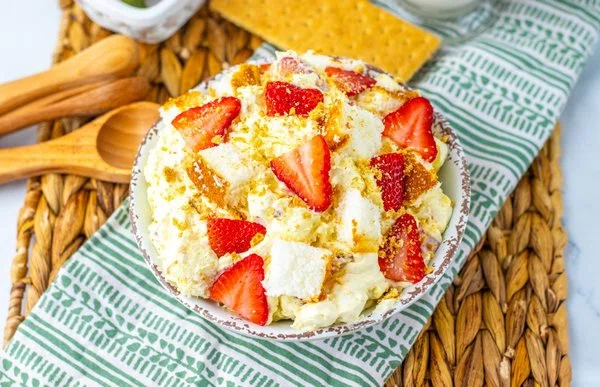 Strawberry Shortcake Fluff Salad cover