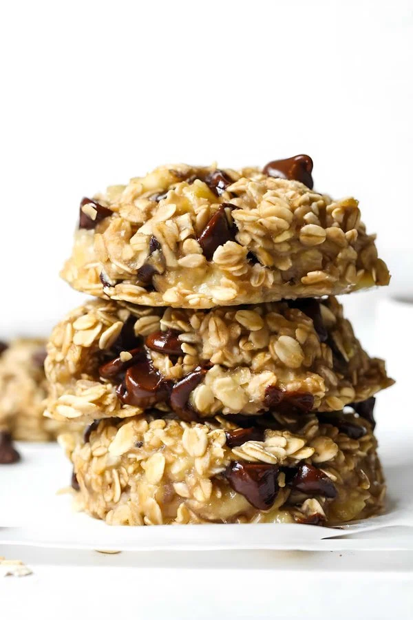 3 Ingredient Banana Oatmeal Cookies cover
