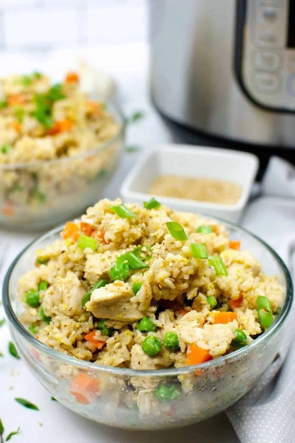 Instant Pot Fried Rice with Chicken cover