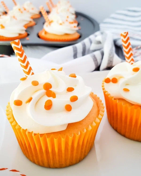 Orange Creamsicle Cupcakes cover
