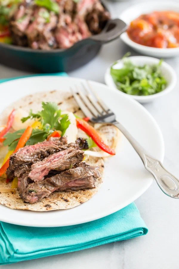 Skirt Steak Fajitas cover