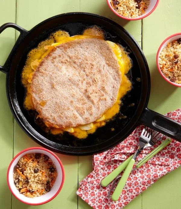 Apples Honey Cheese Quesadilla cover