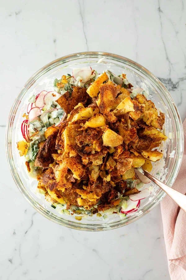 Crispy Smashed Potato Salad cover