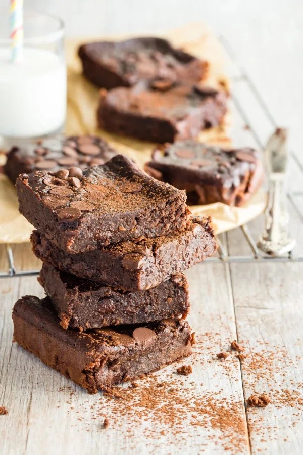 Gluten Free Double Chocolate Black Bean Brownies cover