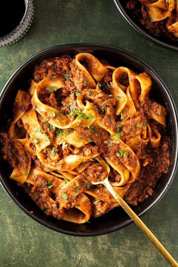 Vegetarian Lentil Bolognese cover