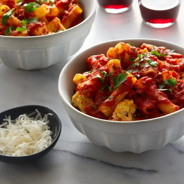 Vegan Baked Ziti cover