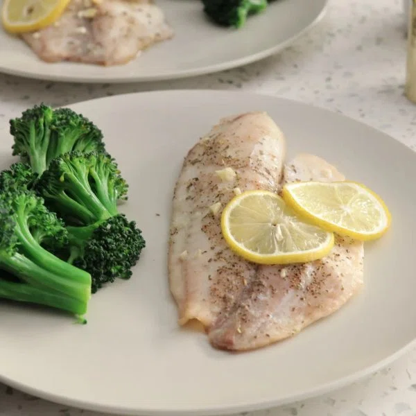 Lemon Garlic Herb Baked Tilapia cover