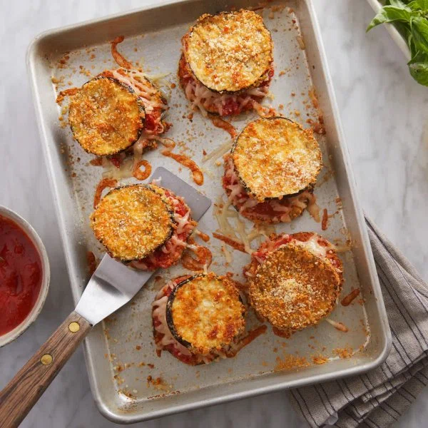 Sheet Pan Eggplant Parmesan cover