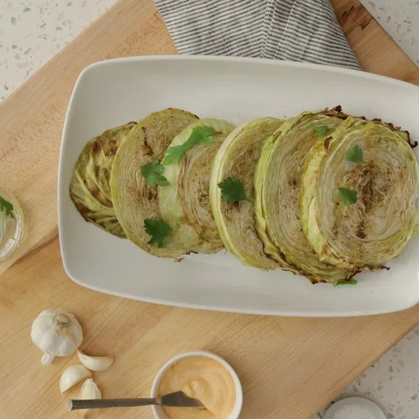 Oven Roasted Cabbage Steaks cover