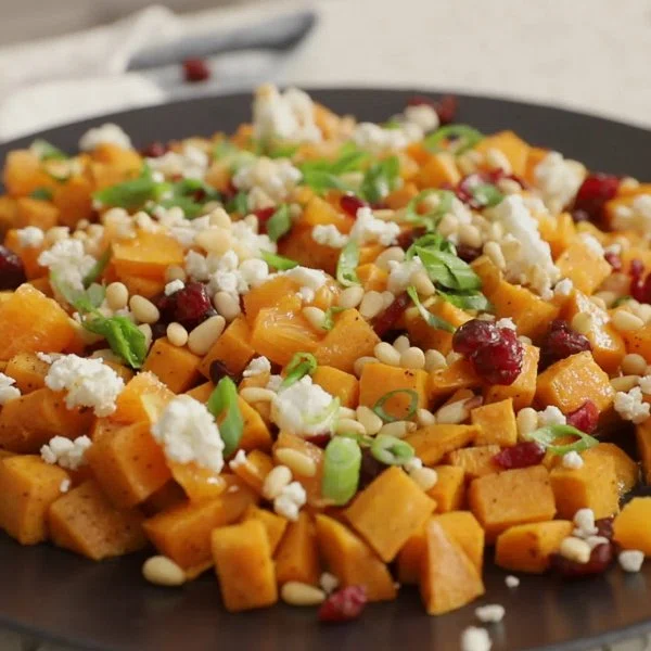 Warm Sweet Potato Salad with Orange Vinaigrette cover