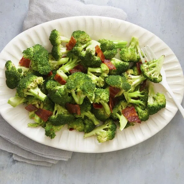 Bacon Roasted Broccoli cover