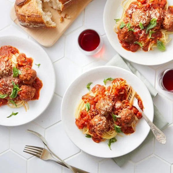 Quick and Easy Italian Meatballs cover