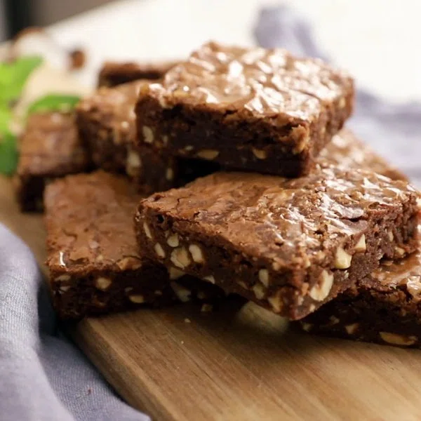 Chewy Nutella Brownies cover