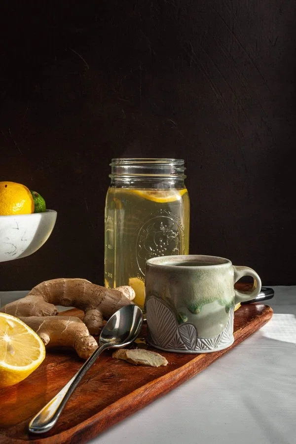 Fresh Ginger Tea (with Lemon and Honey) cover