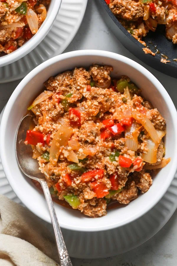 Deconstructed Stuffed Peppers cover