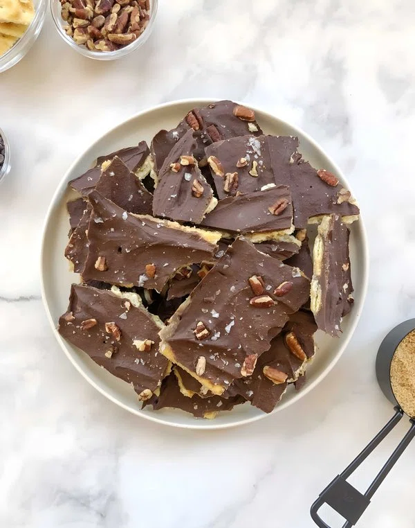 Christmas Cracker Toffee cover