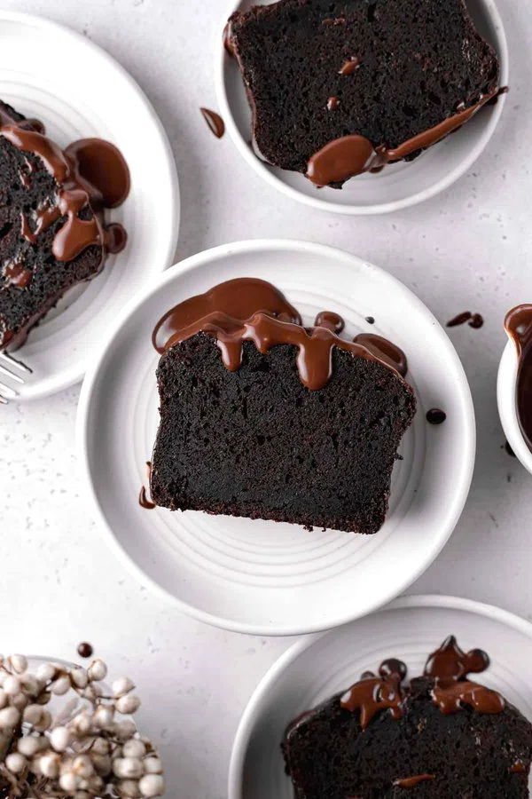 Chocolate Sour Cream Pound Cake cover